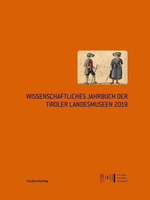 cover image of Wissenschaftliches Jahrbuch der Tiroler Landesmuseen 2019